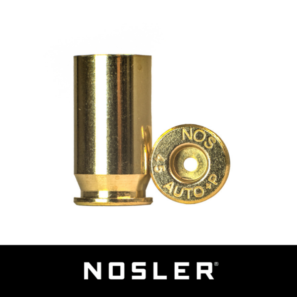 Nosler 45 Auto +P Brass