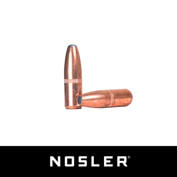 Nosler 22 cal Bonded Performance 64gr Solid Base bullets
